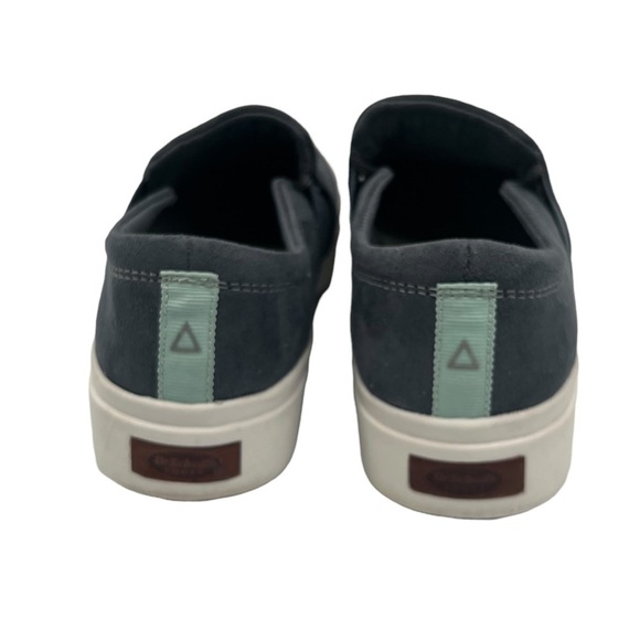 Dr Scholl's Blue Suede Wander Up Slip On Loafers Size 6 Women's - Picture 8 of 9